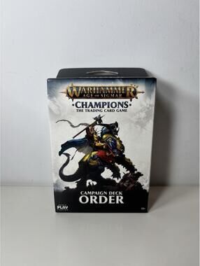Warhammer Age of Sigmar Champions Campaign Deck "ORDER" Trading Card Game